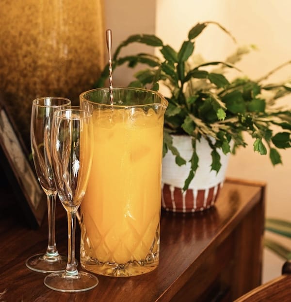 含羞草,無限量早午餐中最常見的飲料