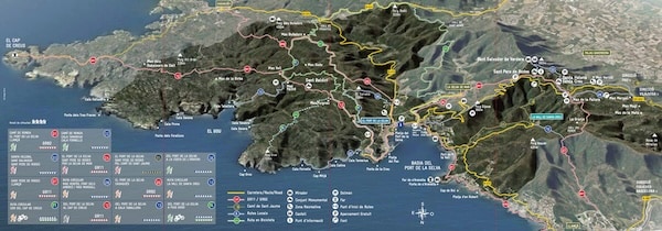 塞爾瓦港週邊旅遊路線地圖